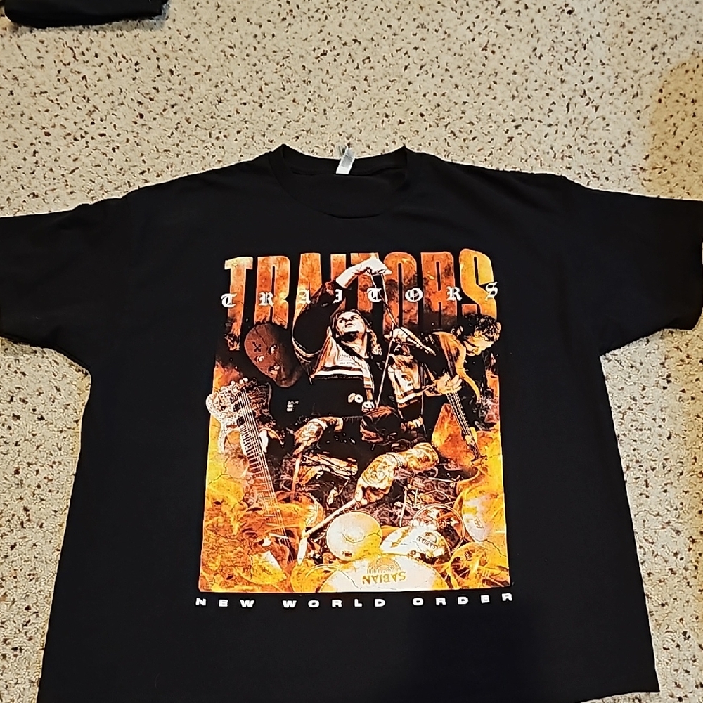 Traitors Band Tee, New World Order